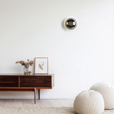 Bauhaus Glass Globe LED Wall Light 1-Light Lasson Living