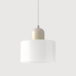 Bauhaus Glass Cylinder Pendant Light LED 1-Light Lasson Living