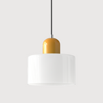 Bauhaus Glass Cylinder Pendant Light LED 1-Light Lasson Living