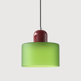 Bauhaus Glass Cylinder Pendant Light LED 1-Light Lasson Living