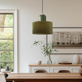Bauhaus Glass Cylinder Pendant Light LED 1-Light Lasson Living