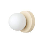 Nordic Glass Globe Wall Sconce LED 1-Light Lasson Living