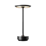Modern Brass Cone LED Rechargeable Table Lamp 1-Light Lasson Living