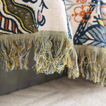 Rustic Artistic Flora Blanket | 100% Floral Cotton Blanket Lasson Living