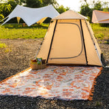 Rustic Floral Boho Blanket | 100% Cotton Floral Blanket Lasson Living