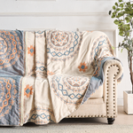 Serene Mandala | Cotton Throw Blanket Lasson Living