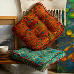 Bohemian Embroidered Floor Cushion Lasson Living