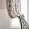 Blue Rose Floral Home Curtain Lasson Living