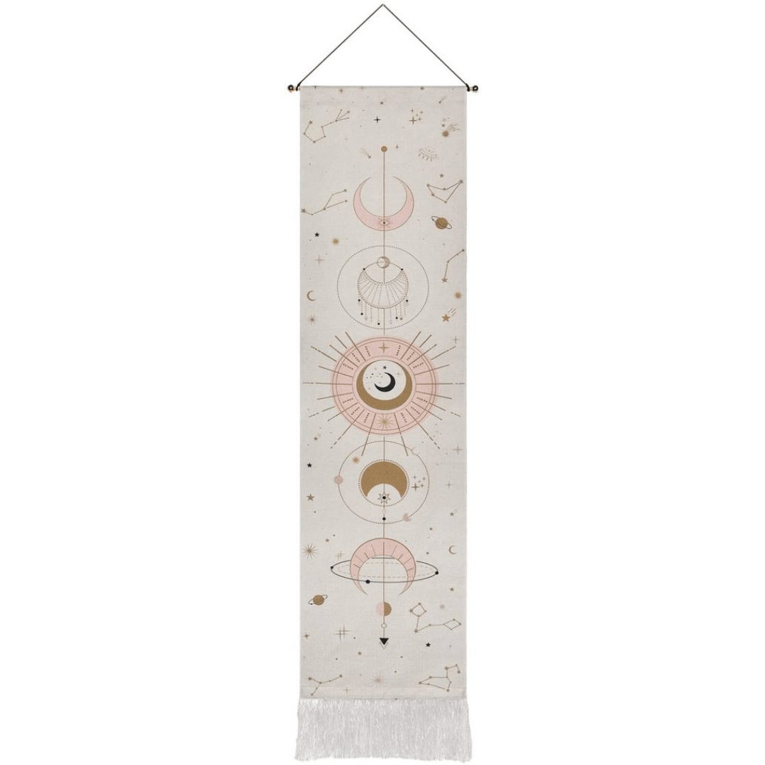 BowLift | Moon Phases Wall Hanging Tapestry Lasson Living
