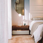 Minimalist Brass Globe Glass Pendant 1-Light Lasson Living
