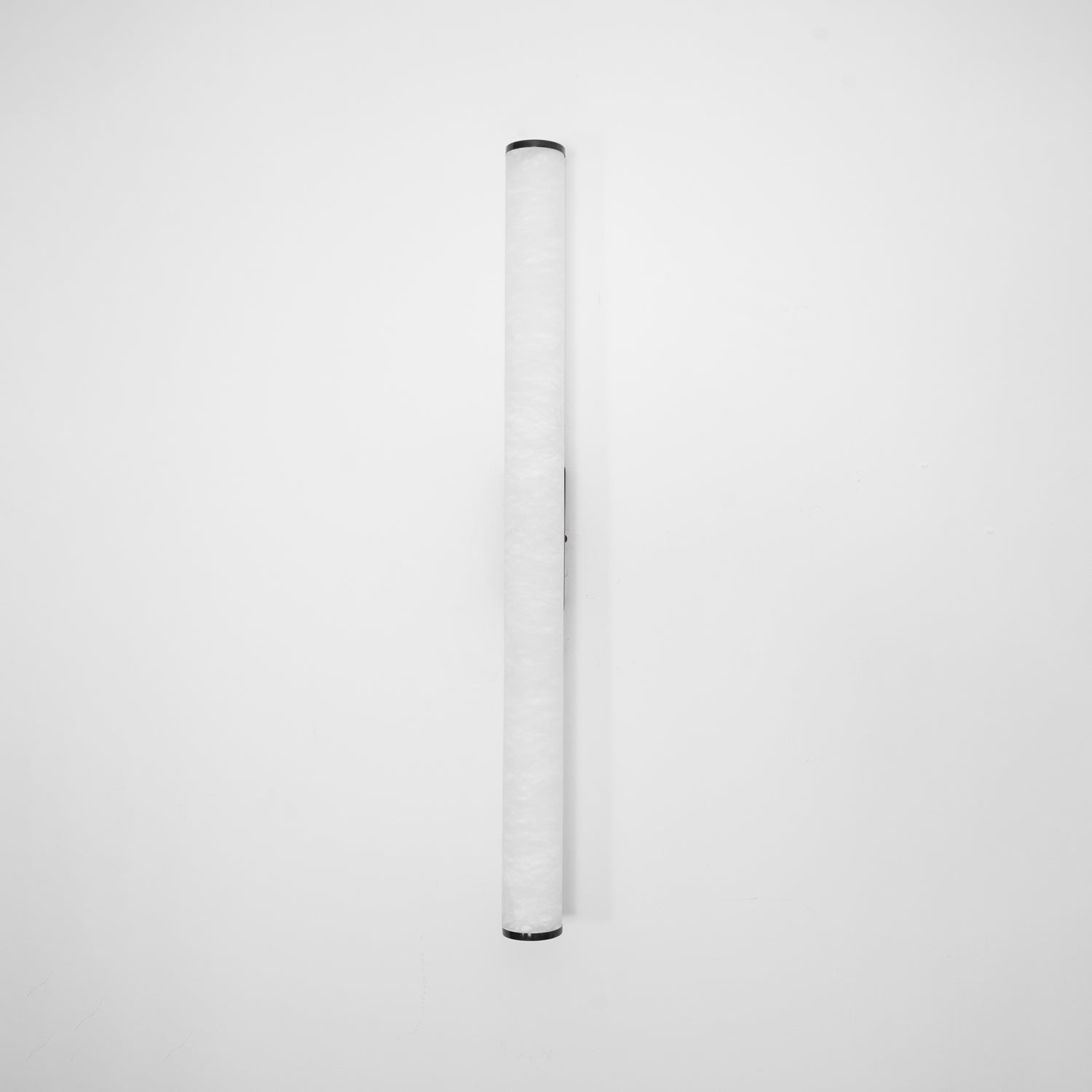 Modern Alabaster Tube LED Wall Sconce 1-Light Lasson Living