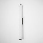 Modern Alabaster Tube LED Wall Sconce 1-Light Lasson Living