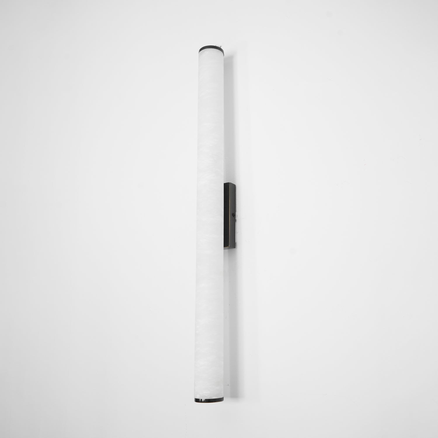 Modern Alabaster Tube LED Wall Sconce 1-Light Lasson Living