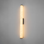 Modern Alabaster Tube LED Wall Sconce 1-Light Lasson Living