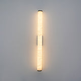 Modern Alabaster Tube LED Wall Sconce 1-Light Lasson Living