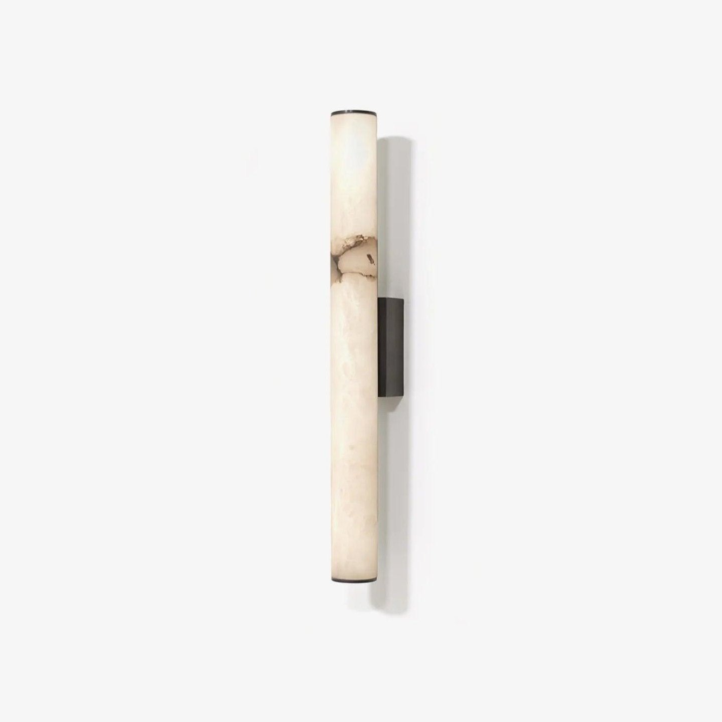 Modern Alabaster Tube LED Wall Sconce 1-Light Lasson Living