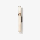 Modern Alabaster Tube LED Wall Sconce 1-Light Lasson Living