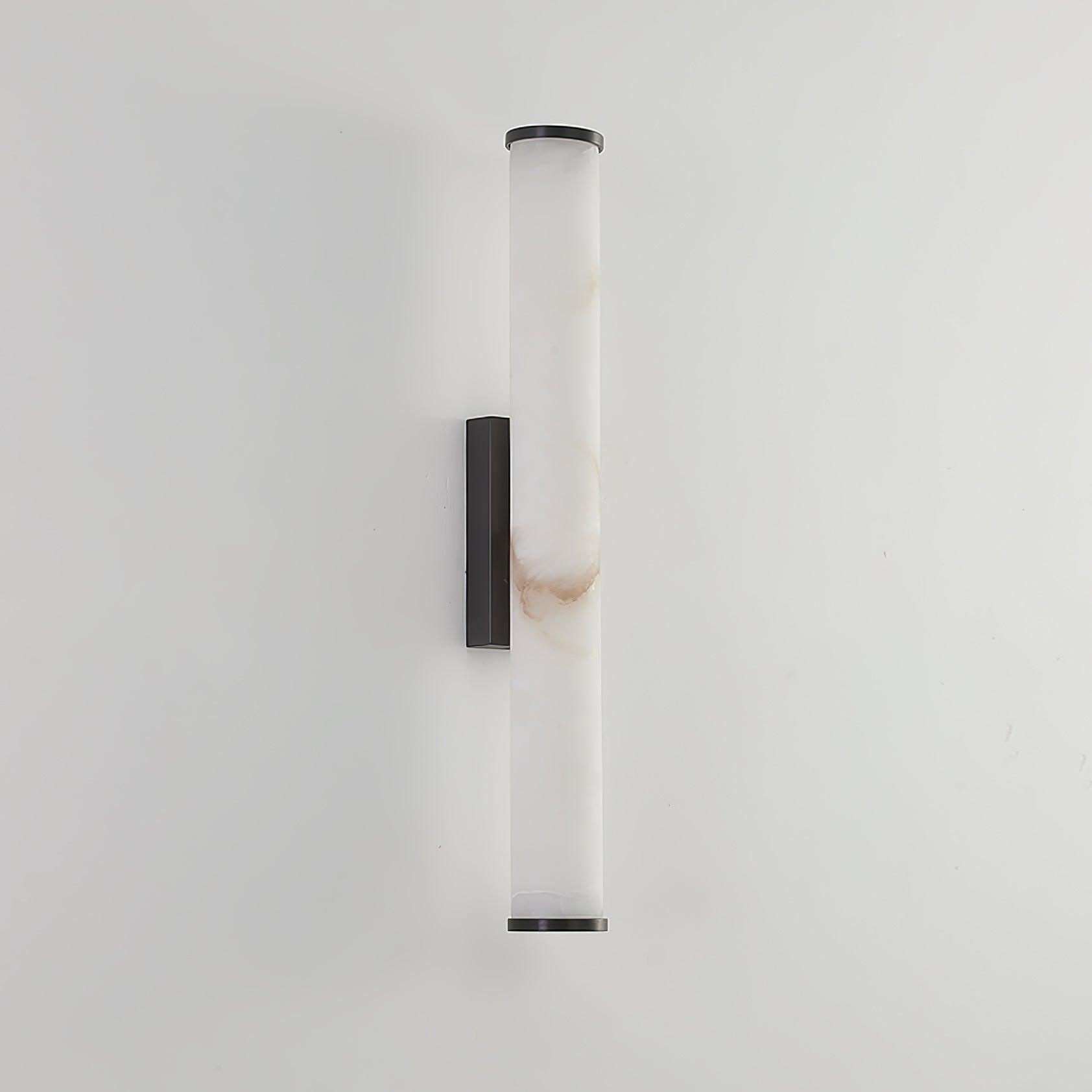 Modern Alabaster Tube LED Wall Sconce 1-Light Lasson Living