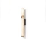 Modern Alabaster Tube LED Wall Sconce 1-Light Lasson Living