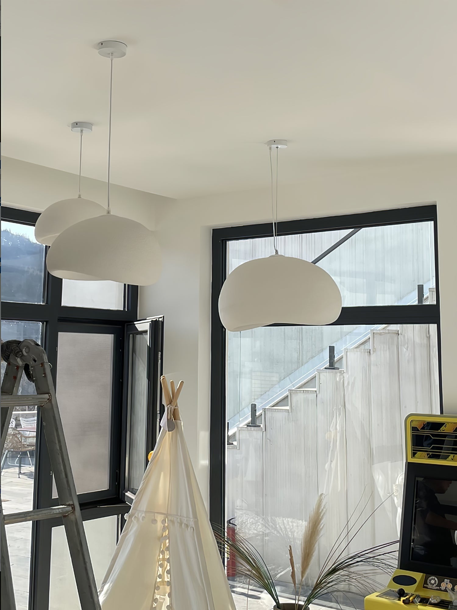 Modern Minimalist Dome LED Pendant Light 1-Light Lasson Living