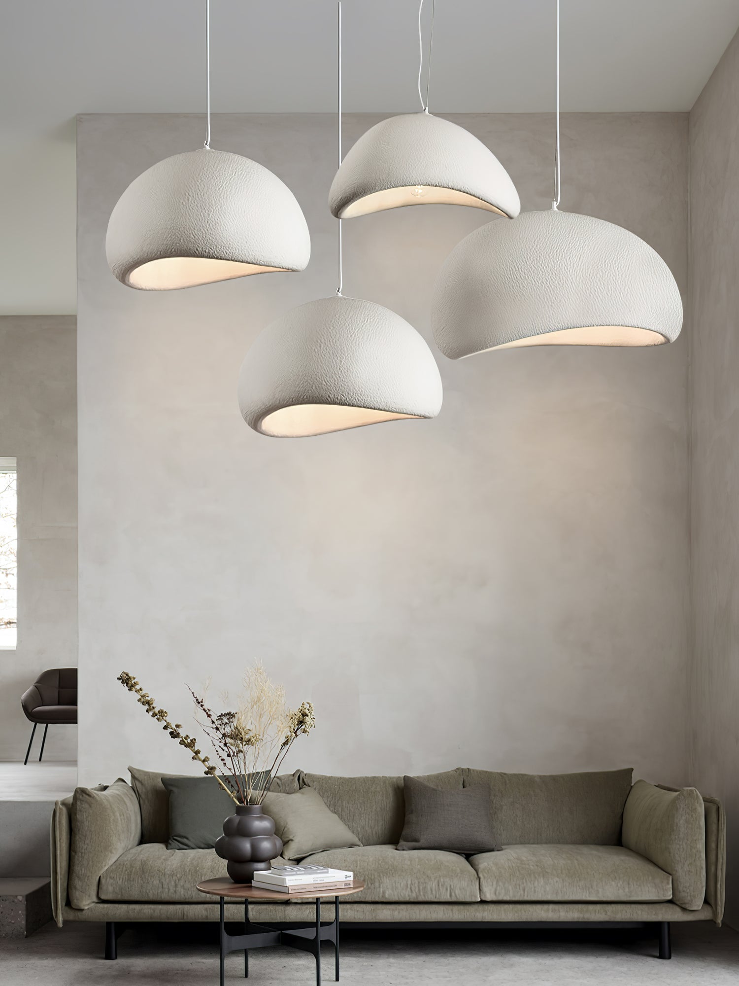 Modern Minimalist Dome LED Pendant Light 1-Light Lasson Living