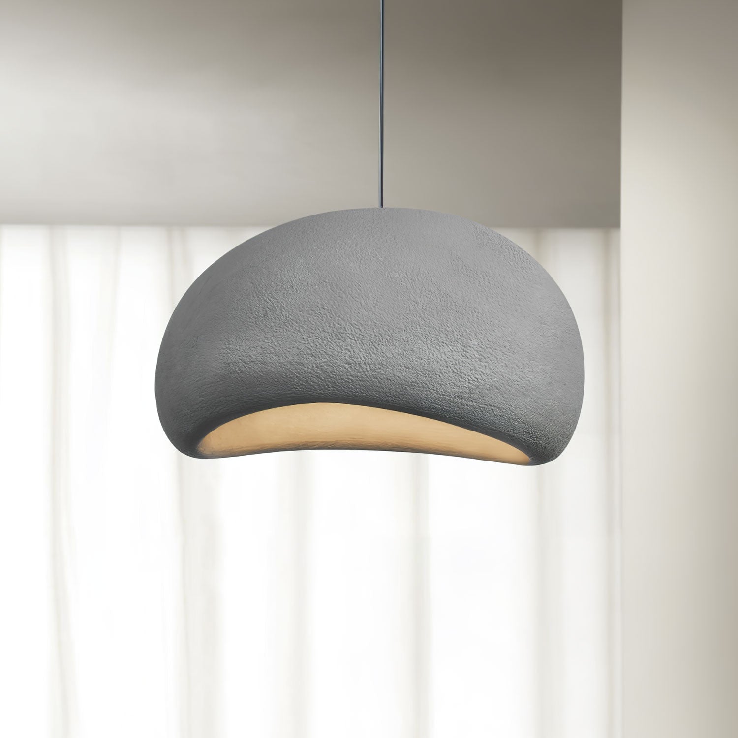 Modern Minimalist Dome LED Pendant Light 1-Light Lasson Living