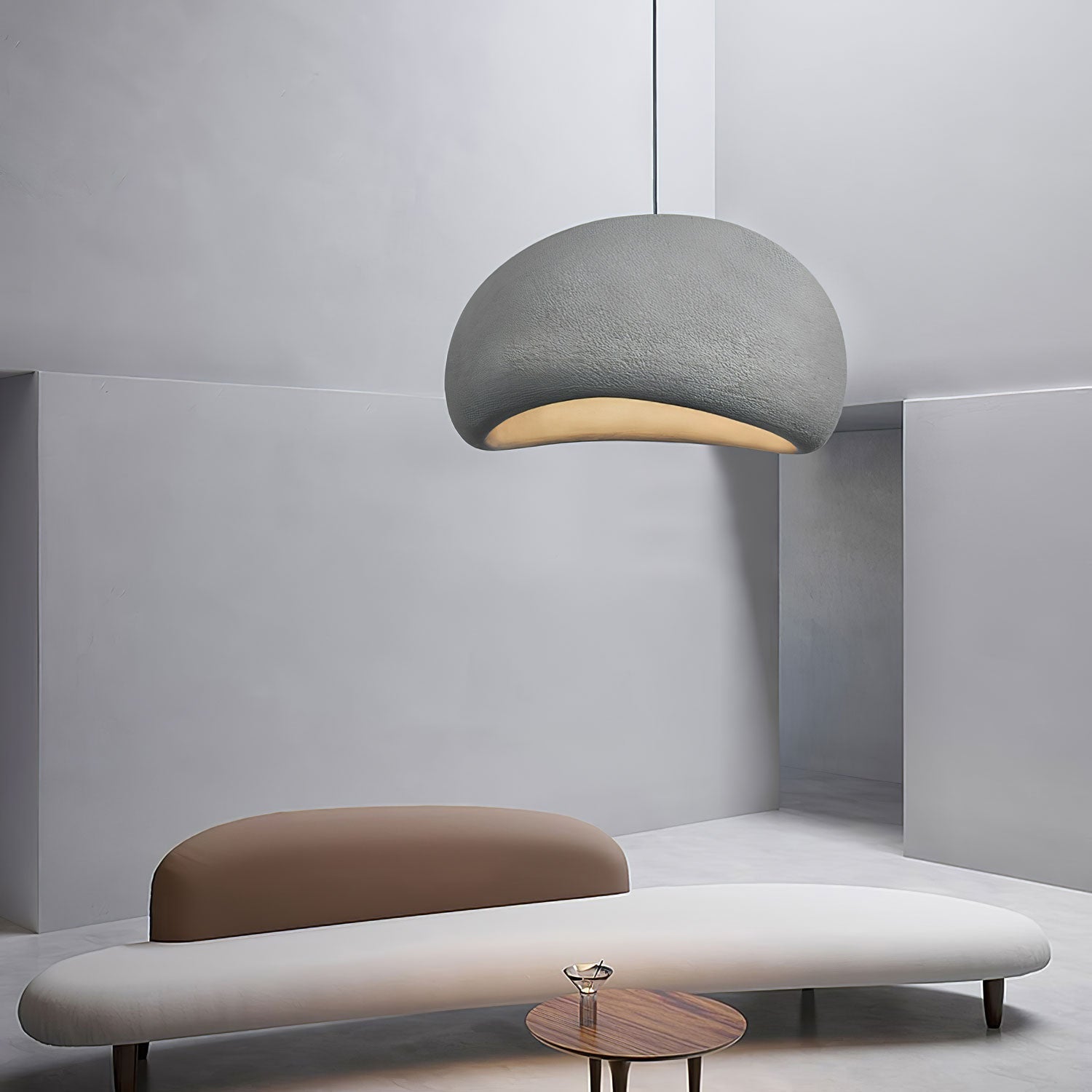 Modern Minimalist Dome LED Pendant Light 1-Light Lasson Living