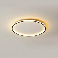 Scandinavian LED Round Ceiling Lamp | 1-Light Lasson Living