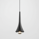 Modern Glass Teardrop LED Pendant Light 1-Light Lasson Living