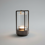 Modern Cylinder LED Wireless Table Lamp 1-Light Lasson Living