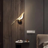 Modern Bird Wall Sconce LED Light Lasson Living