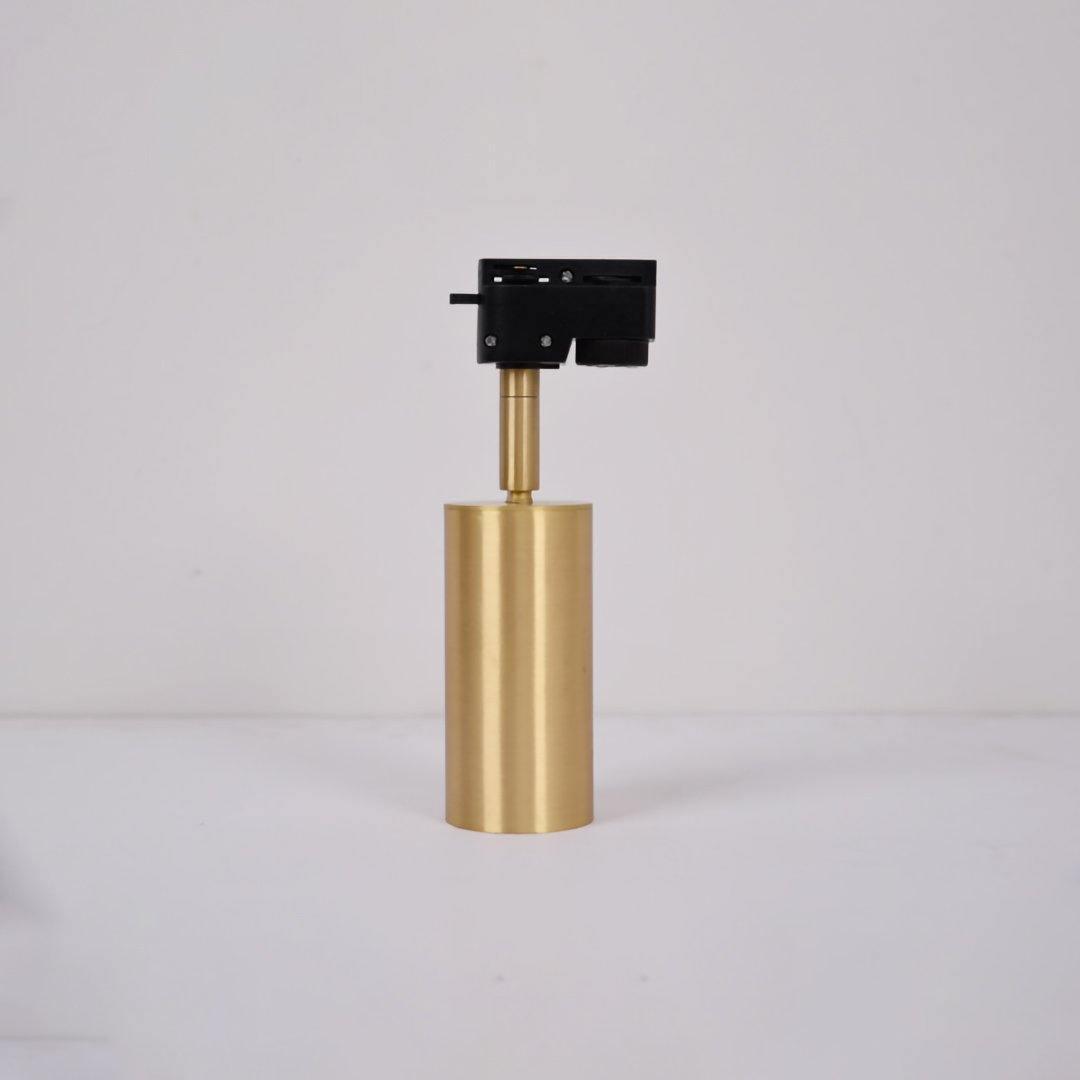Modern Brass Double Cylinder Adjustable Wall Spotlight Lasson Living