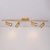 Modern Brass Double Cylinder Adjustable Wall Spotlight Lasson Living