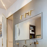 Modern Brass Double Cylinder Adjustable Wall Spotlight Lasson Living