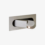 Modern Recessed Rectangular Adjustable LED Wall Sconce 1-Light Lasson Living