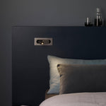 Modern Recessed Rectangular Adjustable LED Wall Sconce 1-Light Lasson Living