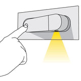 Modern Recessed Rectangular Adjustable LED Wall Sconce 1-Light Lasson Living