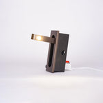 Modern Recessed Rectangular Adjustable LED Wall Sconce 1-Light Lasson Living