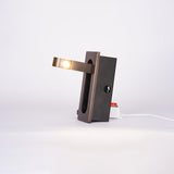 Modern Recessed Rectangular Adjustable LED Wall Sconce 1-Light Lasson Living