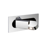 Modern Recessed Rectangular Adjustable LED Wall Sconce 1-Light Lasson Living