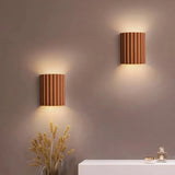 Nordic Resin Striped Wall Sconce LED 1-light Lasson Living