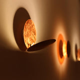 Modern Round LED Wall Light 1-Light Lasson Living