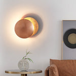 Modern Round LED Wall Light 1-Light Lasson Living