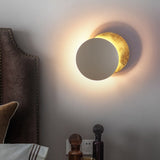 Modern Round LED Wall Light 1-Light Lasson Living