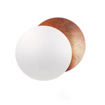 Modern Round LED Wall Light 1-Light Lasson Living
