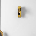 Modern Minimalist Embedded Aluminum LED Wall Sconce 1-Light Lasson Living