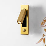 Modern Minimalist Embedded Aluminum LED Wall Sconce 1-Light Lasson Living