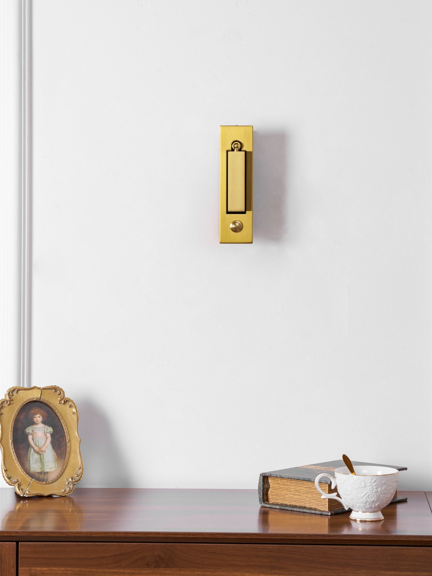 Modern Minimalist Embedded Aluminum LED Wall Sconce 1-Light Lasson Living