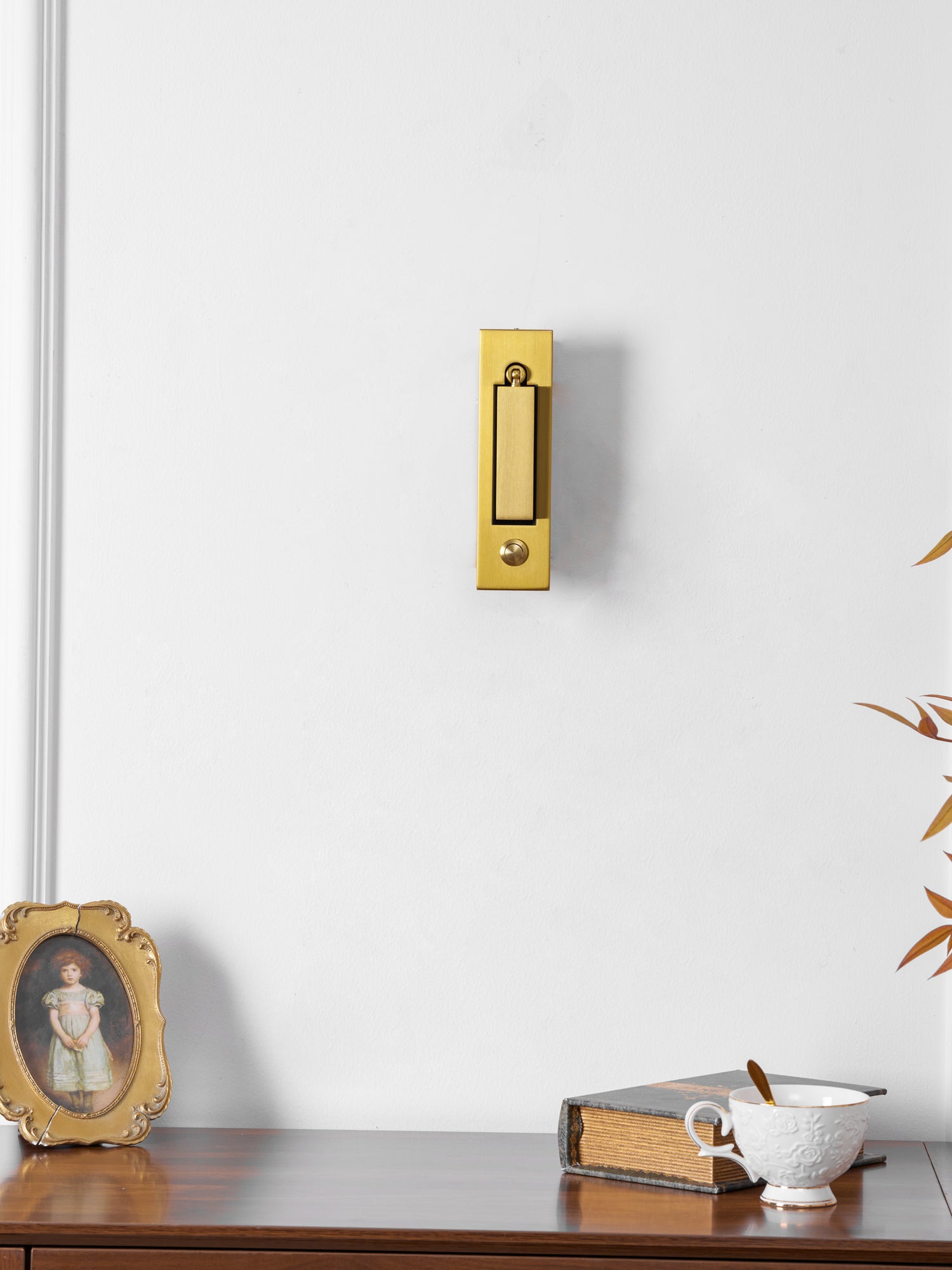 Modern Minimalist Embedded Aluminum LED Wall Sconce 1-Light Lasson Living