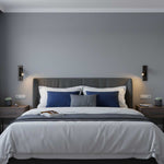 Modern Minimalist Embedded Aluminum LED Wall Sconce 1-Light Lasson Living